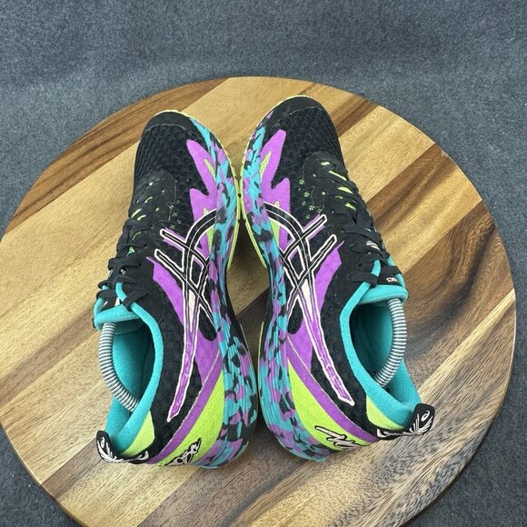 Asics Gel-Noosa Tri 12 Womens 8 Black Colorful 1012A578 Running Shoes Sneakers - Picture 8 of 10